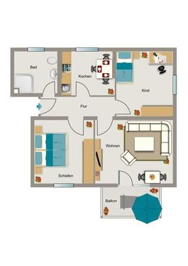 Foto - 3 Zimmer Etagenwohnung zur Miete in Ahlen