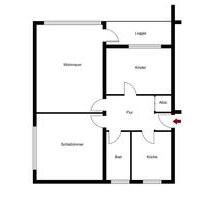 Helle, frisch sanierte 3Z- WHG mit Loggia in Oberricklingen - Lehrte