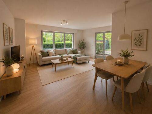 Foto - Frisch saniert, ruhige Lage — 3-Zimmer-Wohnung im Wohnpark Mölkau