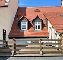schöne 3 Zi-Dachgeschosswohnung mit großer Süd-Dachterrasse - Wurzen
