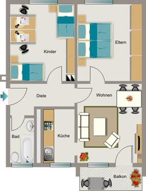 Foto - 3 Zimmer Etagenwohnung in Essen