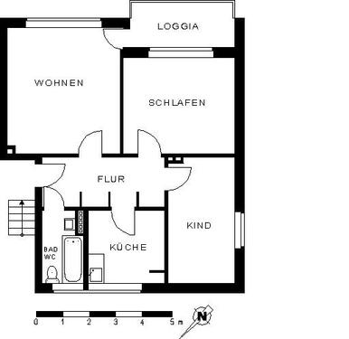 Foto - 3 Zimmer Etagenwohnung zur Miete in Osnabrück