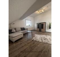 FuldaLehnerz-frisch renovierte, möblierte helle 2 Zi-DG-Wohnung mit tollem Balkon und Fernblick