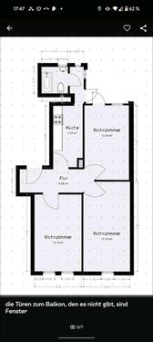 Foto - WG Zimmer unmöbliert - 350,00&nbsp;EUR Kaltmiete, ca.&nbsp; 13,58&nbsp;m&sup2;