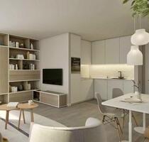 Neubau-Erstbezug: Helle 2-Zimmer-Wohnung mit Süd-Terrasse und eigenem Garten! - Roßbach