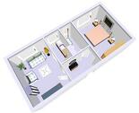 Foto - 2 Zimmer Erdgeschoßwohnung zur Miete in Kiel