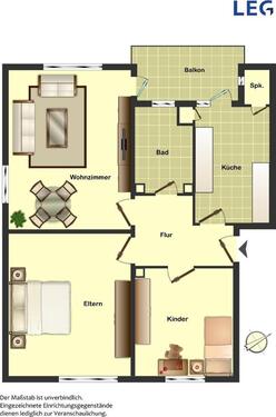 Foto - 3 Zimmer Etagenwohnung in Osnabrück