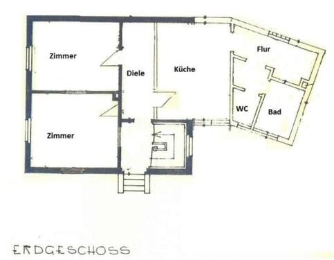 Foto - Mietwohnung - 870,00 EUR Kaltmiete, ca.  63,00 m²