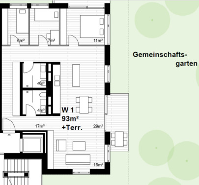 Foto - 4 Zimmer Etagenwohnung in Berlin