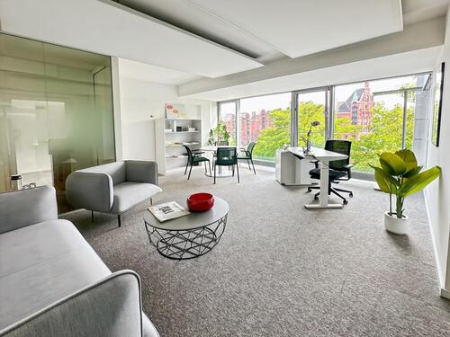 Foto - Speicherstadt Hamburg: Abgeschlossener Büroraum - flexibel, möbliert, 247