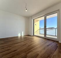 Neubau-Erstbezug: Helle 2-Zimmer-Wohnung mit Süd-Loggia - Roßbach
