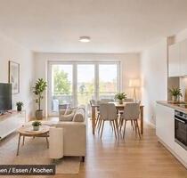 Moderne 2-Zimmer-Neubauwohnung mit Küche und Stellplatz - Bad Waldsee