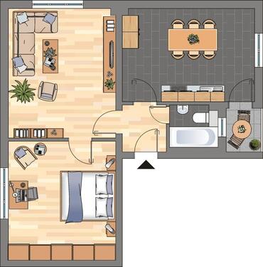 Foto - 2 Zimmer Etagenwohnung zur Miete in Duisburg