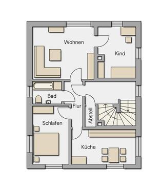Foto - 3 Zimmer Etagenwohnung in Wildenfels