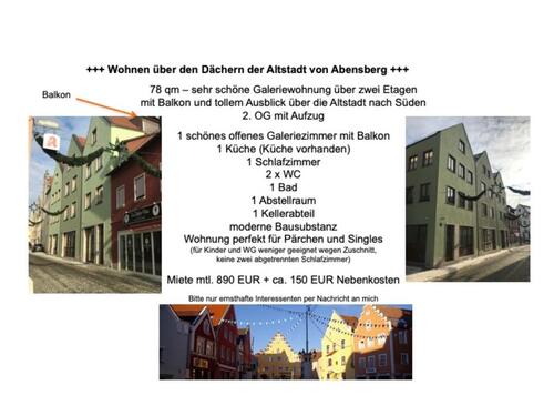 Foto - Altstadtwohnung - 890,00&nbsp;EUR Kaltmiete, ca.&nbsp; 78,00&nbsp;m&sup2;