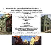 Altstadtwohnung - 890,00&nbsp;EUR Kaltmiete, ca.&nbsp; 78,00&nbsp;m&sup2; in Abensberg (PLZ: 93326)