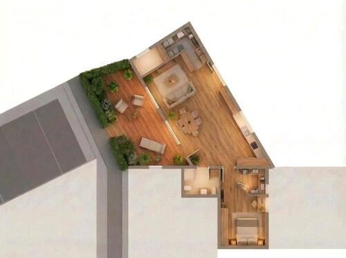 Foto - 2.5 Zimmer Erdgeschoßwohnung zur Miete in Wald