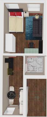 Foto - 1 Zimmer Erdgeschoßwohnung zur Miete in Leipzig