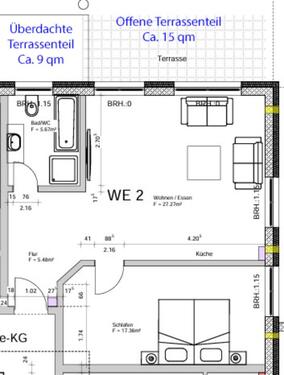 Foto - Zweizimmerwohnung - 750,00&nbsp;EUR Kaltmiete, ca.&nbsp; 60,00&nbsp;m&sup2;