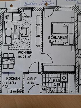 Foto - Gemütliche 2-Zimmer-DG-Wohnung in Königsbrunn