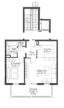 Foto - 2 Zimmer Etagenwohnung zur Miete in Magdeburg