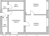 3Zimmer Wohnung Marl-Hüls Zentral 62qm ERSTBEZUG nach SANIERUNG