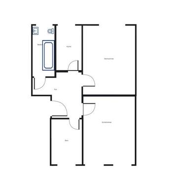 Foto - 2.5 Zimmer Erdgeschoßwohnung zur Miete in Barsinghausen