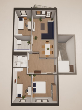 Foto - Etagenwohnung in Nordhausen zur Miete