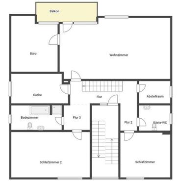 Foto - 5 Zimmer Dachgeschoßwohnung zur Miete in Paderborn