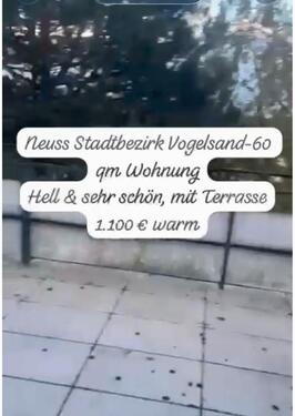 Foto - Neuss, sehr schöne, große helle Wohnung mit Terrasse