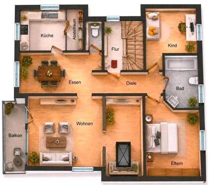 Foto - 3.5 Zimmer Dachgeschoßwohnung zum Kaufen in Ruppichteroth
