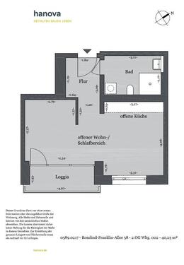 Foto - 1,5 Zimmer in Kronsrode - 483,00 EUR Kaltmiete,