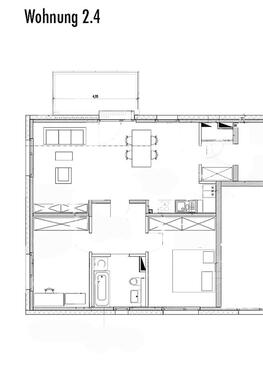 Foto - Schöne Wohnung im 1. OG mit Balkon zum 01.03.2026 frei!