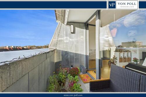 Foto - Attraktive Dachgeschosswohnung mit Balkon und Stellplatz in bester Lage von Wilhelmshaven - Heppens