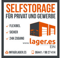 Lagerboxen zu vermieten | Selfstorage | 247 Zugang | flexibel - Ehringshausen