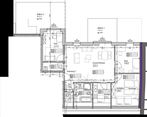 Foto - 3 Zimmer Wohnung, Marktheidenfeld