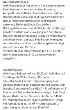 Foto - Einfamilienhaus - 90.000,00&nbsp;EUR Kaufpreis, ca.&nbsp; 145,00&nbsp;m&sup2;