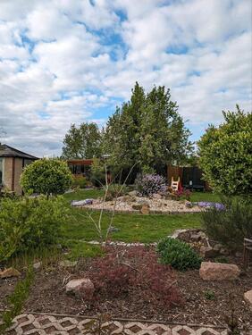 Foto - Pachtgarten ca. 400 qm mit Pool und Terrasse abzugeben