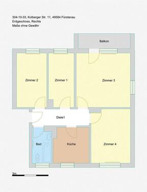 Foto - Etagenwohnung in Fürstenau zur Miete