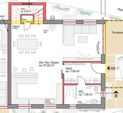 Foto - 4 Zimmer Einfamilienhaus zur Miete in Veitsbronn