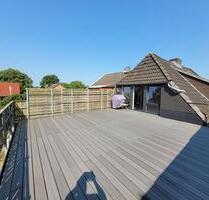 Schöne drei Zimmer Wohnung mit großer Dachterrasse - Beidenfleth