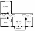 Foto - 3 Zimmer Erdgeschoßwohnung zur Miete in Bochum