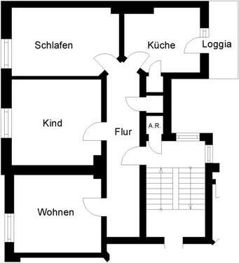 Foto - 3 Zimmer Etagenwohnung in Molfsee