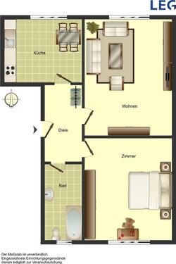 Foto - 2-Zimmer-Wohnung in Ahlen Ahlen