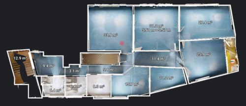 Foto - Büroeinheit mit 2 Büros - 31,20qm und 27,40qm - in Wuppertal Langerfeld