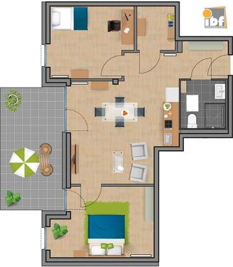 Foto - Etagenwohnung in Alsdorf zur Miete