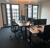 2 moderne Büroräume (6+3 Arbeitsplätze) inkl. Meetingräumen – All-In-Miete - Hamburg Hamburg-Mitte