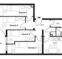 4er-WG-Neugründung. Erstbezug mach Sanierung - München Ramersdorf-Perlach