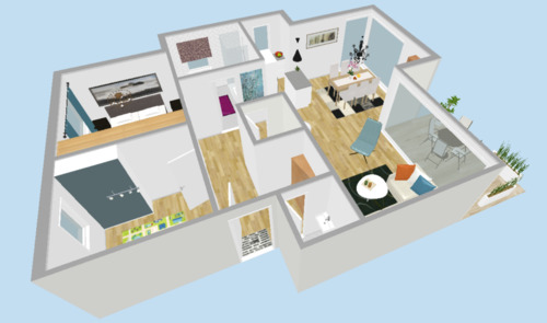 Foto - NEUBAU 3- 4-Zi. Wohnung * 91QM * Helle Ruheoase mit Terrasse