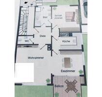 möbl. 2,5 Zimmer Wohnung, sonnig,ruhig, im Wohngebiet Memberg - Stuttgart Bad Cannstatt